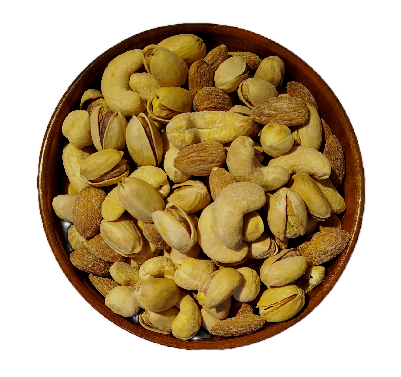 آجیل چهار مغز عربی تفت داده شده با نمک پودری