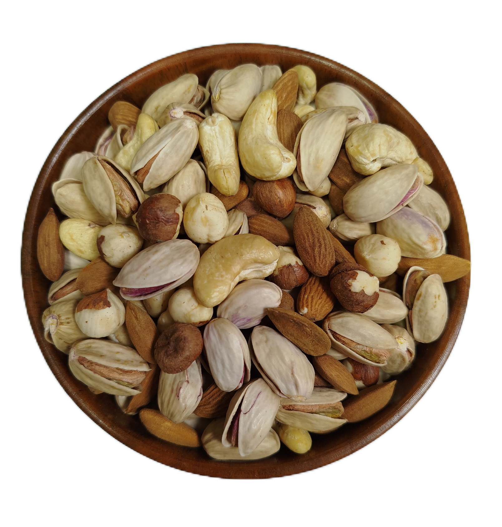 آجیل چهار مغز خام با پسته اکبری و بادام درختی ایرانی کیفیت عالی