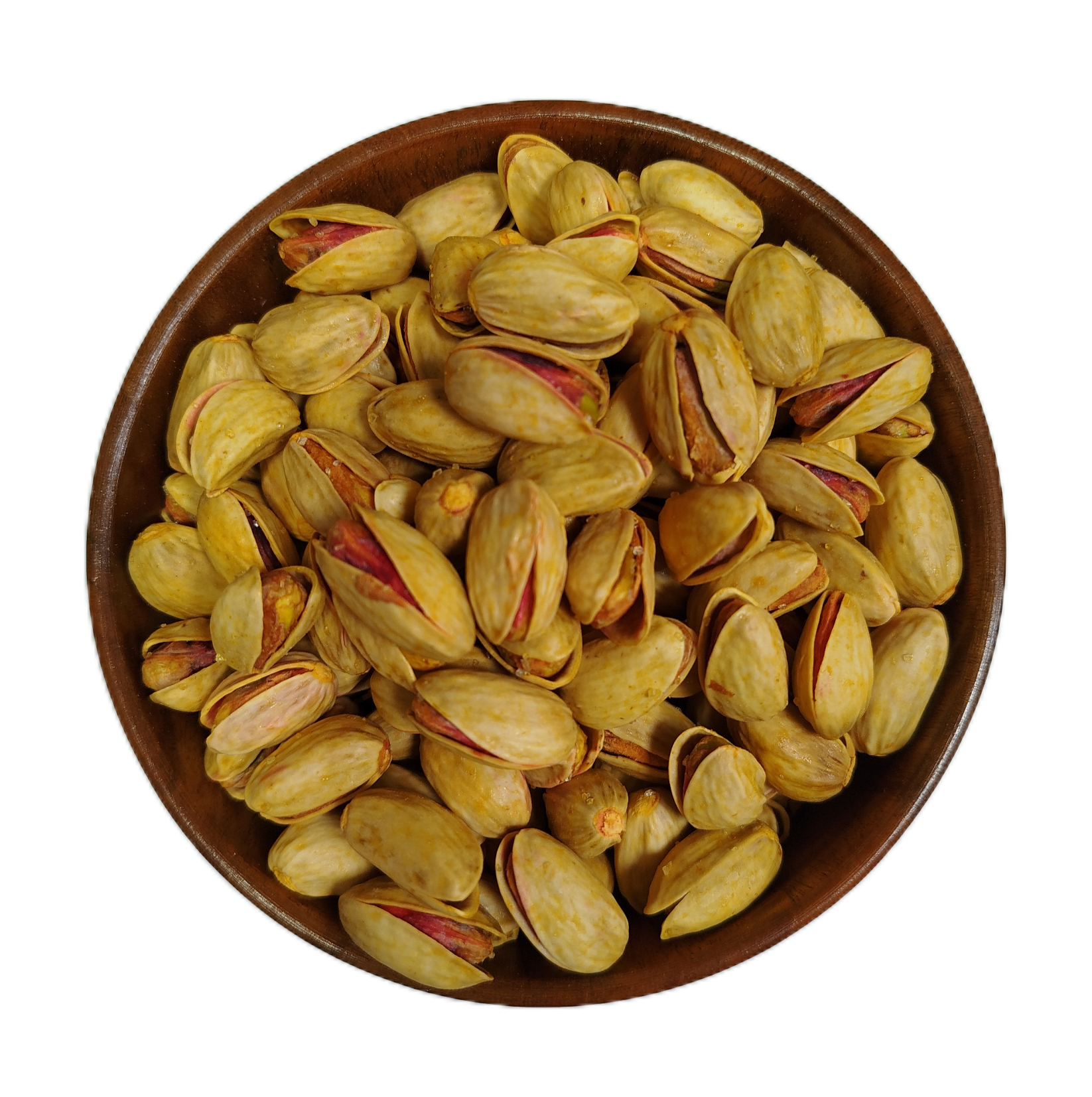 پسته اکبری درشت و دستچین تفت داده شده زعفرانی